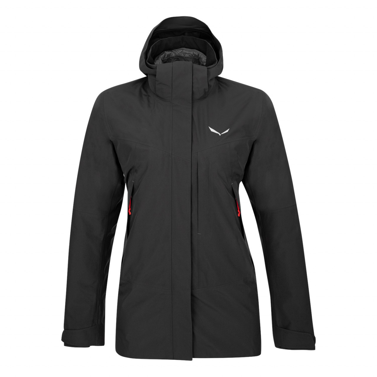 Salewa Stelvio Gore-Tex® Convertible Bayan Hardshell Ceket Siyah Türkiye 175629TLG